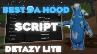 2024OP BEST DA HOOD GUI DETAZY NECK GRAB AUTO KILL RIP IN HALF AND MORE [upl. by Esialb]