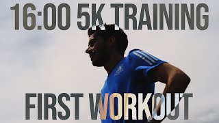 FIRST TRACK WORKOUT  Sub 1600 5k Training Episode 2 [upl. by Gibbs66]