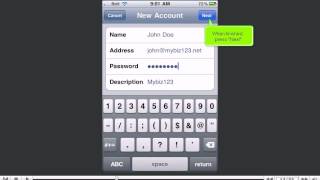 How to setup an IMAP email account on your iPhone [upl. by Mccarty]