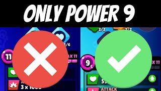 TRYING TO GET TO MASTERS WITH OLNY POWER 9 BRAWLERS [upl. by Orpah]