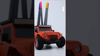 Best COOL 3D Prints  Jeep Wrangler Pen Holder [upl. by Nahtannoj]