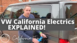 VW California Electrics  EXPLAINED [upl. by Tonye]