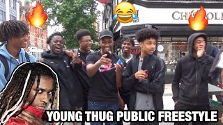 Young Thug  The London ft J Cole amp Travis Scott Public Freestyle 🔥 [upl. by Alysoun]