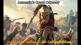 Messenia Valley  All Collectables  Assassins Creed® Odyssey  Walkthrough  No Commentary  Guide [upl. by Liva]