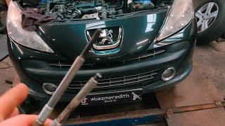 snapped glow plug tip removal [upl. by Ayotl]