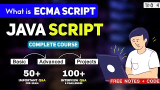 What is ECMAScript  Modern JavaScript ES6  JavaScript Tutorials for Beginners in Hindi  CSS 9 [upl. by Demy]