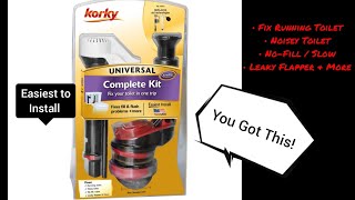 DIY Easily Fix Your Leaking Noisey No Fill  Slow Running Toilet By Watching This Simple Video [upl. by Therine]