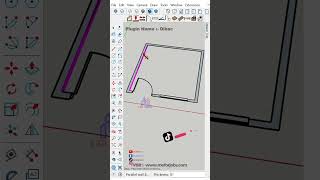 Dibac Plugin in SketchUp  SketchUp tutorial sketchups sketchupguru shortsfeed drawing shorts [upl. by Anegue]