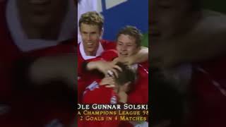 Ole Gunnar Solskjaer’s LastMinute Winner 1999 footballshorts championsleague comebacks [upl. by Eidoow]