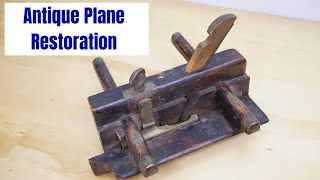 Antique plane restoration [upl. by Aldredge203]