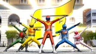 Super Sentai Battle Ranger Cross Wii Gorenger Complete HD [upl. by Hyde853]