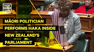 Māori MPs start haka in NZs parliament as protest  ABC News [upl. by Kosel]