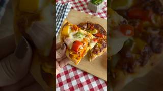 How to make delicious pizza from scratch 🍕 shorts pizza [upl. by Kaye]