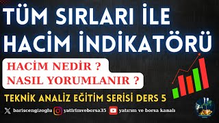 BORSADA HACİM ANALİZİ NASIL YAPILIR   İŞLEM HACMİ NEDİR NASIL YORUMLANIR  HACİM İNDİKATÖRLERİ [upl. by Dadinirt623]