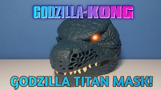 Godzilla Titan Roar Mask review Godzilla X Kong The New Empire Playmates Toys [upl. by Durman]