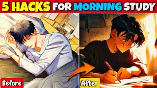 सुबह पढ़ाई कैसे करें l How to study in the morning 😴  morning me kaise padhai kare  glan x teach [upl. by Nosidda]