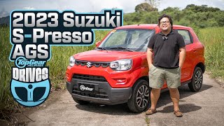 2023 Suzuki SPresso AGS review The SPresso finally goes ‘automatic’  Top Gear Philippines [upl. by Ellebyam126]