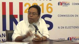 Comelec reiterates rules on nuisance candidates [upl. by Norek]