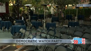 Democratic watch party happening at Hotel Congress tonight [upl. by Rellia]