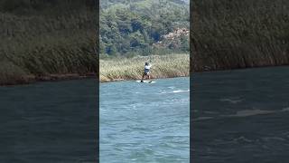 🇹🇷 Dance of the Wind Kite Surfing in Akyaka 🌴 [upl. by Asirrom]