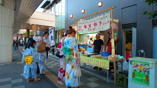 Makuhari Japan Walk 4K Walking Tour Mitsui Outlet Mall Makuhari Beach Fireworks Festa 2024 [upl. by Benge32]