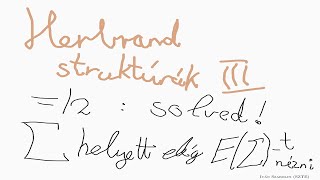 Herbrand struktúrák  3 [upl. by Balf]