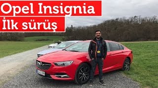 Doğan Kabak  Yeni Opel Insignia Grand Sport  İlk Sürüş  Almanya  Frankfurt [upl. by Ennaeiluj]