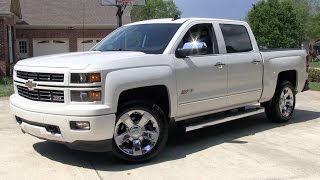 2015 Chevrolet Silverado 1500 62L8spd Z71 LTZ Crew Start Up Road Test and In Depth Review [upl. by Eenert800]