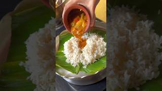 Savoring Sambar Rice on a Banana Leaf Ultimate South Indian Feast 🍛🍃 [upl. by Naoj]