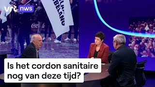 Bedenker van cordon sanitaire Jos Geysels in debat met politicoloog Bart Maddens [upl. by Eyak]