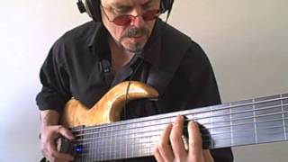 quotPlectrums Lamentquot on 7 string fretless Ebow bass by Eric Czar [upl. by Ivo]