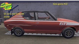 My Summer Car save game 10 GT satsuma from the poster [upl. by Grace948]