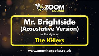 Acoustative Piano Karaoke  Mr Brightside  The Killers Lower Female Key 2 [upl. by Rigdon985]