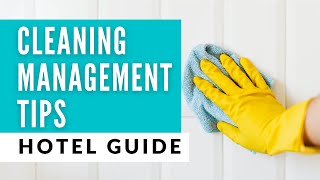 How to Manage the Hotel Housekeeping Services [upl. by Starinsky]