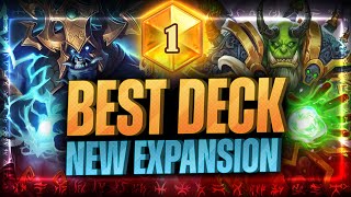 Top 5 BEST DECKS So Far  Hearthstone Badlands [upl. by Treboh968]