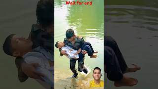 Army Ne Bachaya Bachhe Ki Jan 🇮🇳🥹💔 shorts ytshorts youtubeshorts army explore sarfaraj back [upl. by Elder]