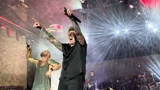 Papa Roach Live 4K  Scars ft Chris Daughtry  FranklinNashville TN October 03 2023 [upl. by Eislehc657]