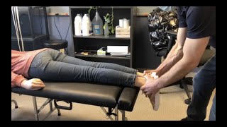 Chiropractic Realignment with Short Right Leg Full Spine Adjustment [upl. by Michelsen]