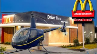 Flying my helicopter to McDonald’s [upl. by Eidoc845]