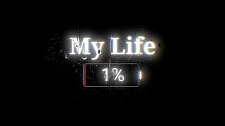 😰My Life Status  😢Sad Life Status lyricswhatsappstatus [upl. by Varien]