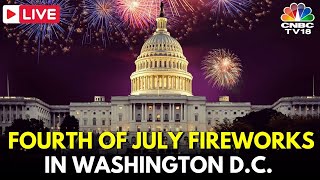 LIVE July 4th Fireworks 2024  Thousands Gather for Fourth of July Fireworks in Washington DC N18G [upl. by Asteria]