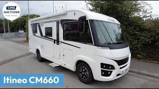 Itineo CM660  Motorhome Auction [upl. by Haye]