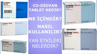 CO DÄ°OVAN TABLET NEDÄ°R CO DÄ°OVAN TABLETÄ°N YAN ETKÄ°LERÄ° NELERDÄ°R CO DÄ°OVAN NASIL KULLANILIR [upl. by Akinnor]