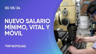 Se oficializó el nuevo Salario Mínimo Vital y Móvil [upl. by Emmerie220]