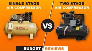 Single Stage vs Two Stage Air Compressors  The Difference You Should Know [upl. by Corry]