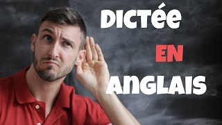 Dictée En Anglais  Prétérit [upl. by Hakceber]