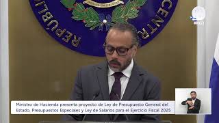 Recibimos Proyecto de Ley del Presupuesto General del Estado 2025 [upl. by Azar332]