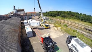 Installation dune centrale dénergie  TimeLapse [upl. by Durnan751]