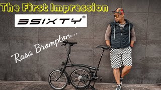 REVIEW SEPEDA 3SIXTY BLACK MAMBA 2021  THE FIRST IMPRESSION 3SIXTY  PERFORMANYA MIRIP BROMPTON [upl. by Ramsey]