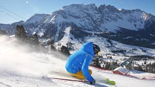 Skiing in Carezza Dolomites  South Tyrol  Italian Dolomites [upl. by Annam]